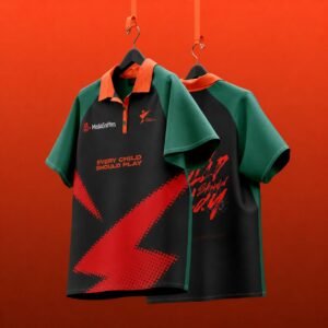 TNO Sports Shirt Green & Black