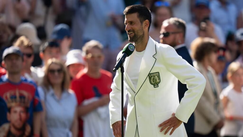 Defeated Djokovic says he wants βat least one more timeβ at Wimbledon - The Next Olympian Pakistan